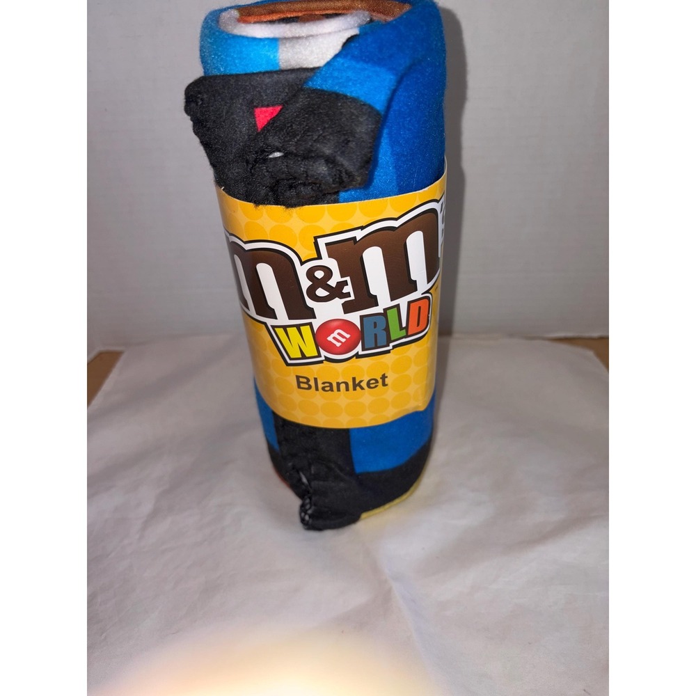 NEW M&M's  World Character Fleece Blanket